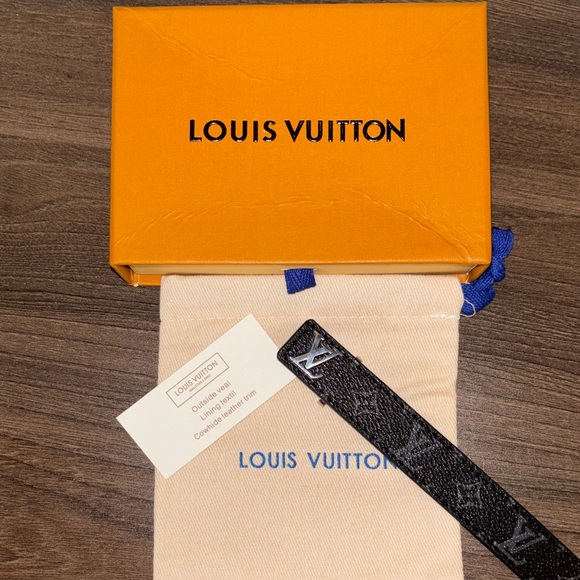 Louis Vuitton Dark Monogram Bracelet